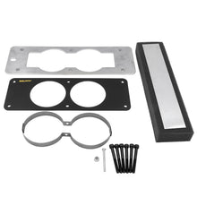 Load image into Gallery viewer, AutoMeter 50102 GAUGE MOUNT, GAUGE CAGE, DUAL, 2 5/8", BLACK, MUSTANG 87-93 FOX for Select Ford Mustang