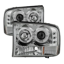 Load image into Gallery viewer, Spyder Auto 5010360 Halo LED Projector Headlights for Select Ford Excursion, Ford F-250 Super Duty