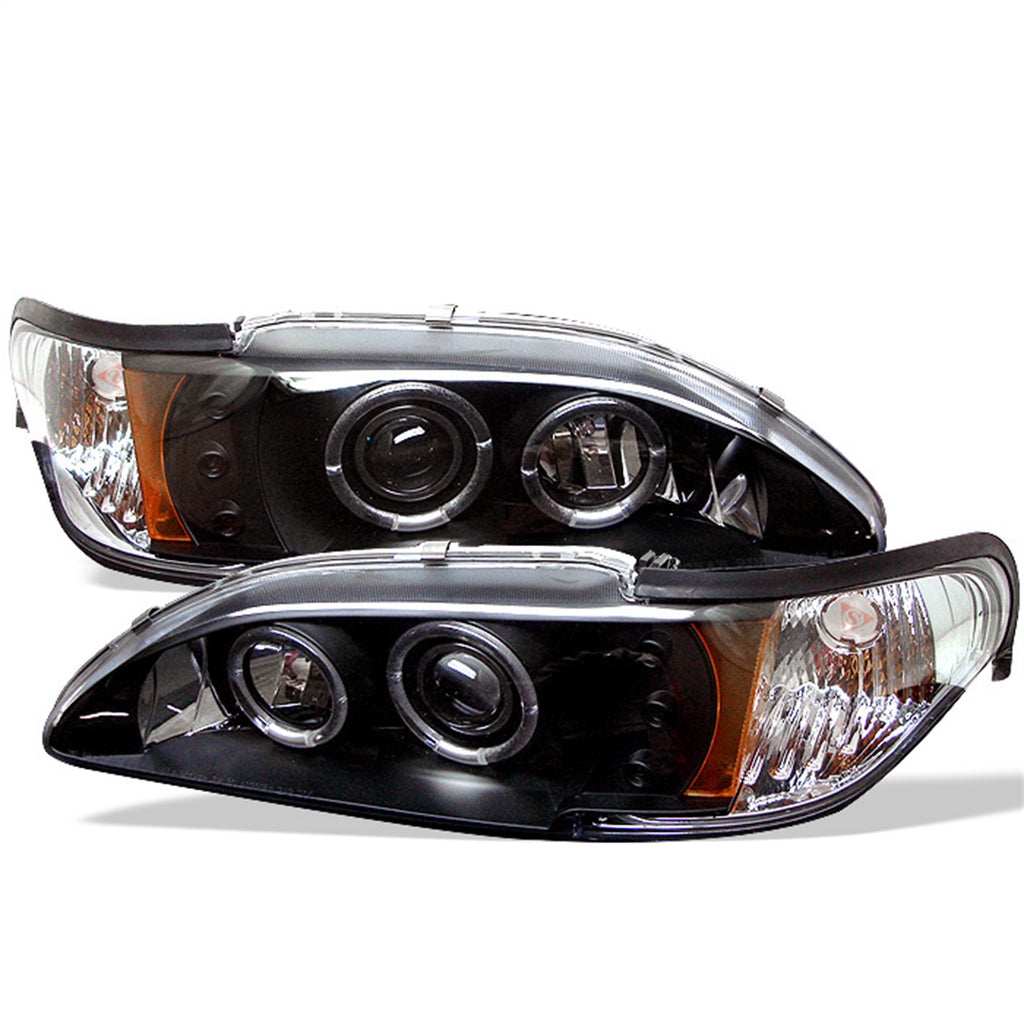 Spyder Auto 5010391 Halo LED Projector Headlights for Select Ford Mustang