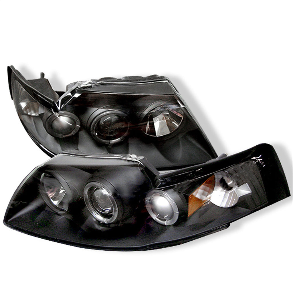 Spyder Auto 5010445 Halo Projector Headlights for Select Ford Mustang