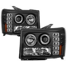 Load image into Gallery viewer, Spyder Auto 5010605 Halo Projector Headlights for Select GMC Sierra 1500, GMC Sierra HD, GMC Sierra HD