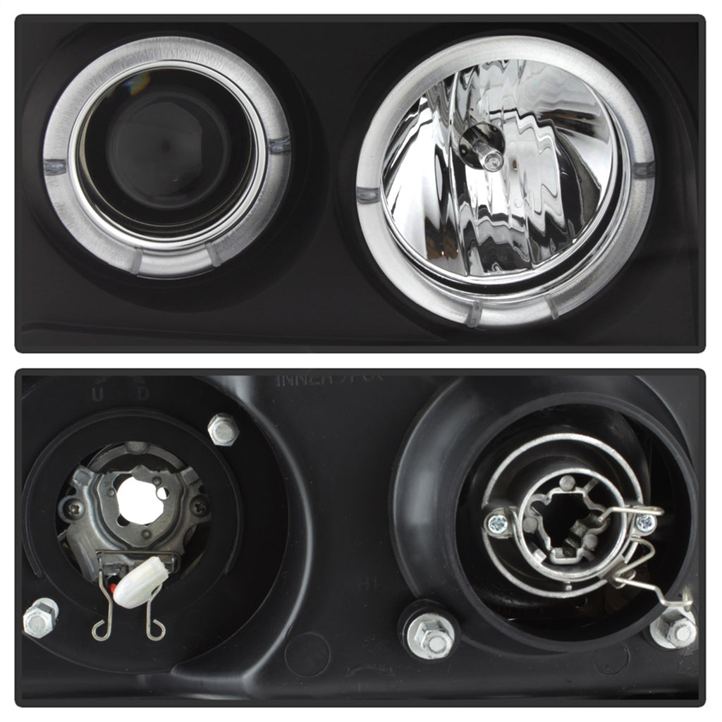 Spyder Auto 5010605 Halo Projector Headlights for Select GMC Sierra 1500, GMC Sierra HD, GMC Sierra HD