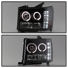 Load image into Gallery viewer, Spyder Auto 5010605 Halo Projector Headlights for Select GMC Sierra 1500, GMC Sierra HD, GMC Sierra HD