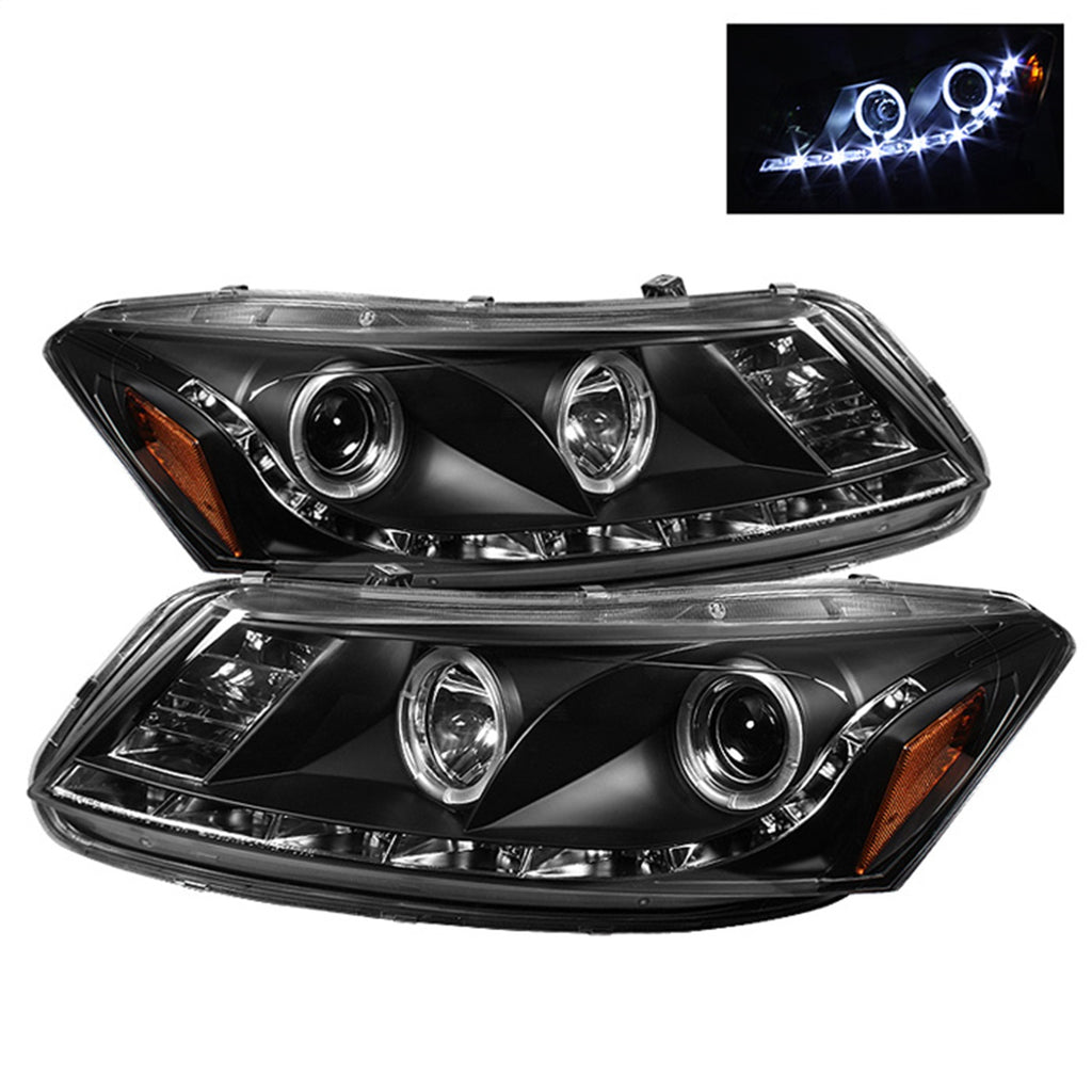 Spyder Auto 5010667 DRL LED Projector Headlights for Select Honda Accord