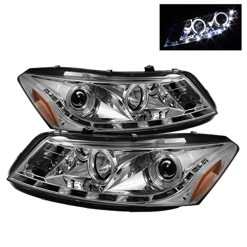 Spyder Auto 5010674 DRL LED Projector Headlights for Select Honda Accord