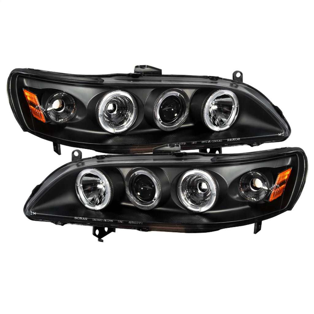 Spyder Auto 5010728 Halo Projector Headlights for Select Honda Accord