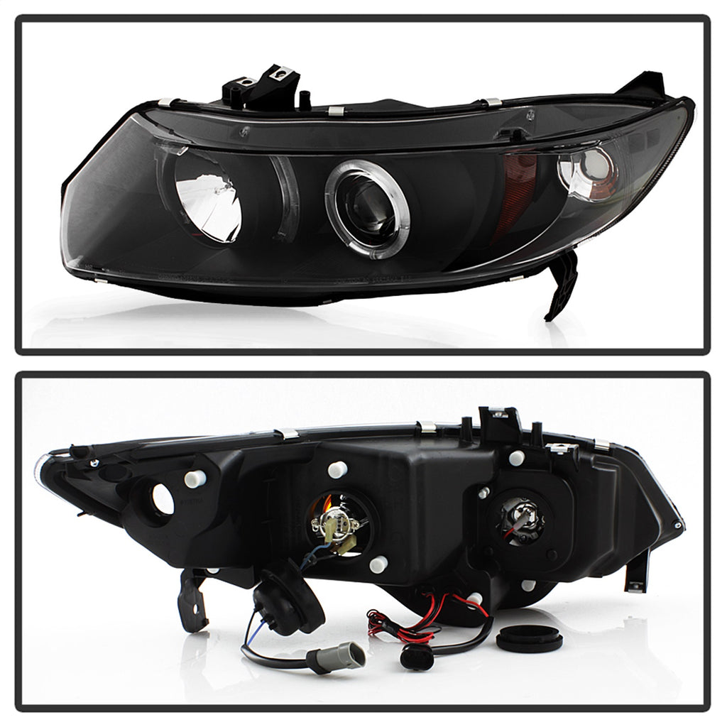 Spyder Auto 5010780 Halo Projector Headlights for Select Honda Civic