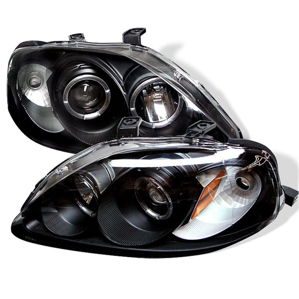 Spyder Auto 5010933 Halo Projector Headlights for Select Honda Civic