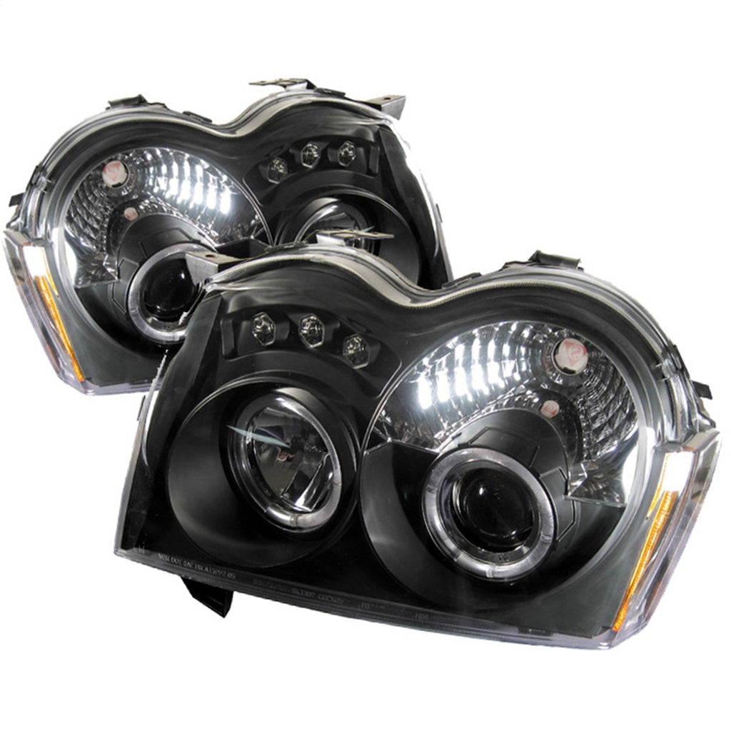 Spyder Auto 5011091 Halo LED Projector Headlights for Select Jeep Grand Cherokee