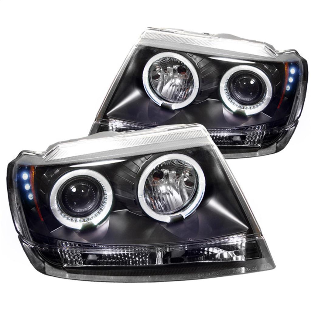 Spyder Auto 5011145 Halo LED Projector Headlights for Select Jeep Grand Cherokee