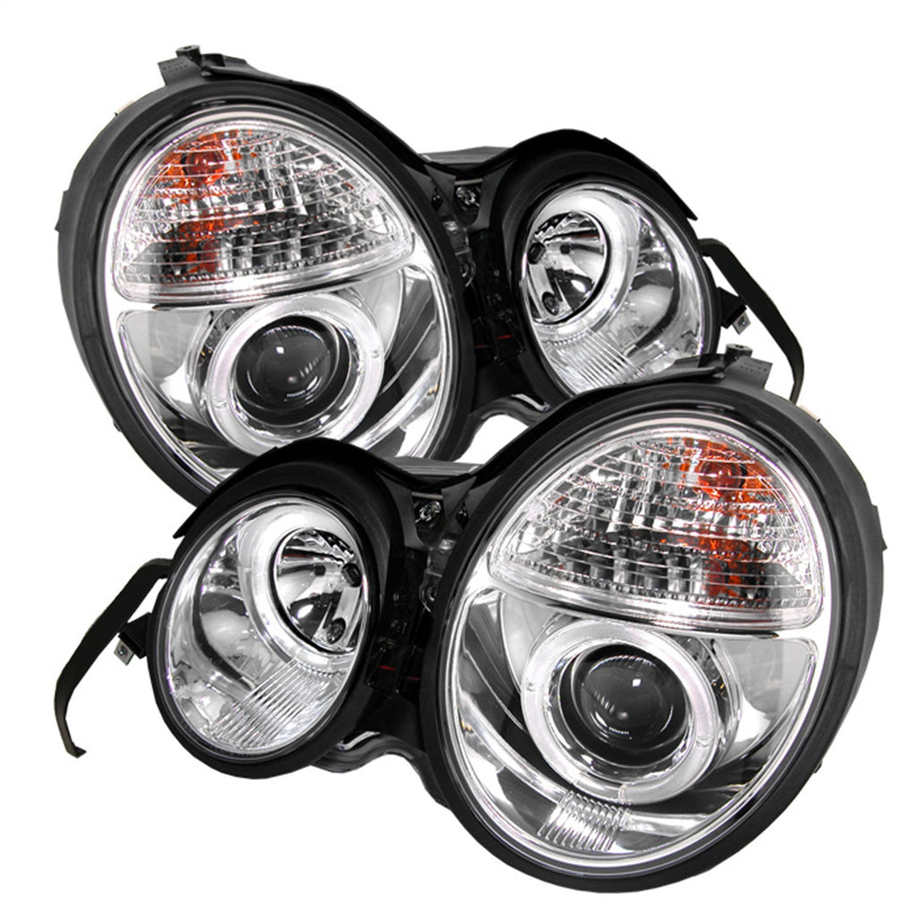 Spyder Auto 5011282 Halo Projector Headlights for Select Mercedes-Benz E300, Mercedes-Benz E320, Mercedes-Benz E420, Mercedes-Benz E430