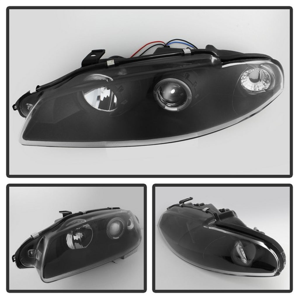 Spyder Auto 5011473 Halo Projector Headlights for Select Mitsubishi Eclipse