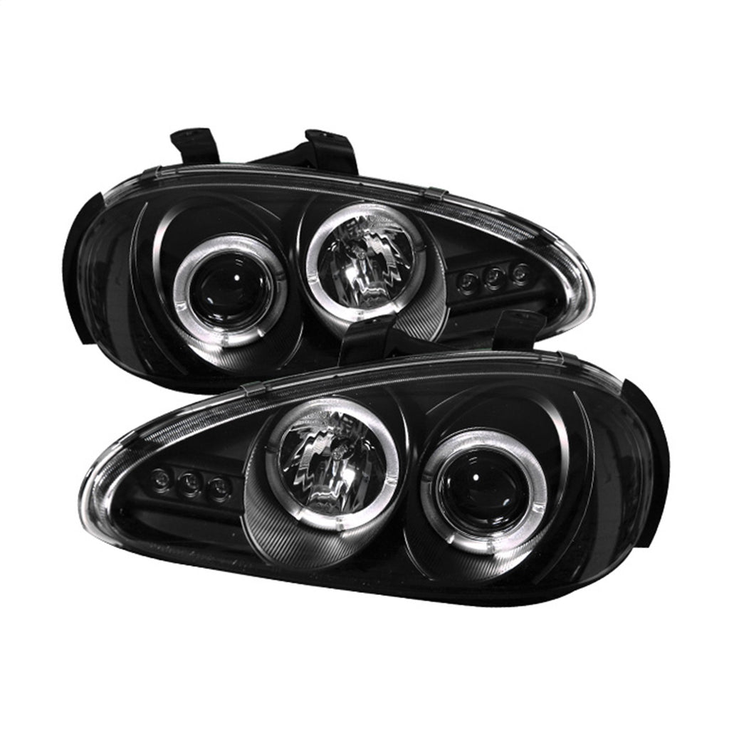Spyder Auto 5011503 Halo LED Projector Headlights for Select Mazda MX-3