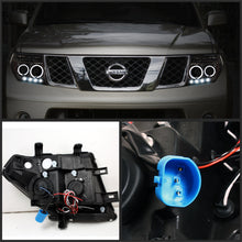 Load image into Gallery viewer, Spyder Auto 5011541 Halo LED Projector Headlights for Select Nissan Frontier, Nissan Pathfinder