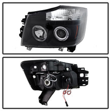Load image into Gallery viewer, Spyder Auto 5011572 Halo LED Projector Headlights for Select Nissan Armada, Nissan Pathfinder Armada, Nissan TITAN