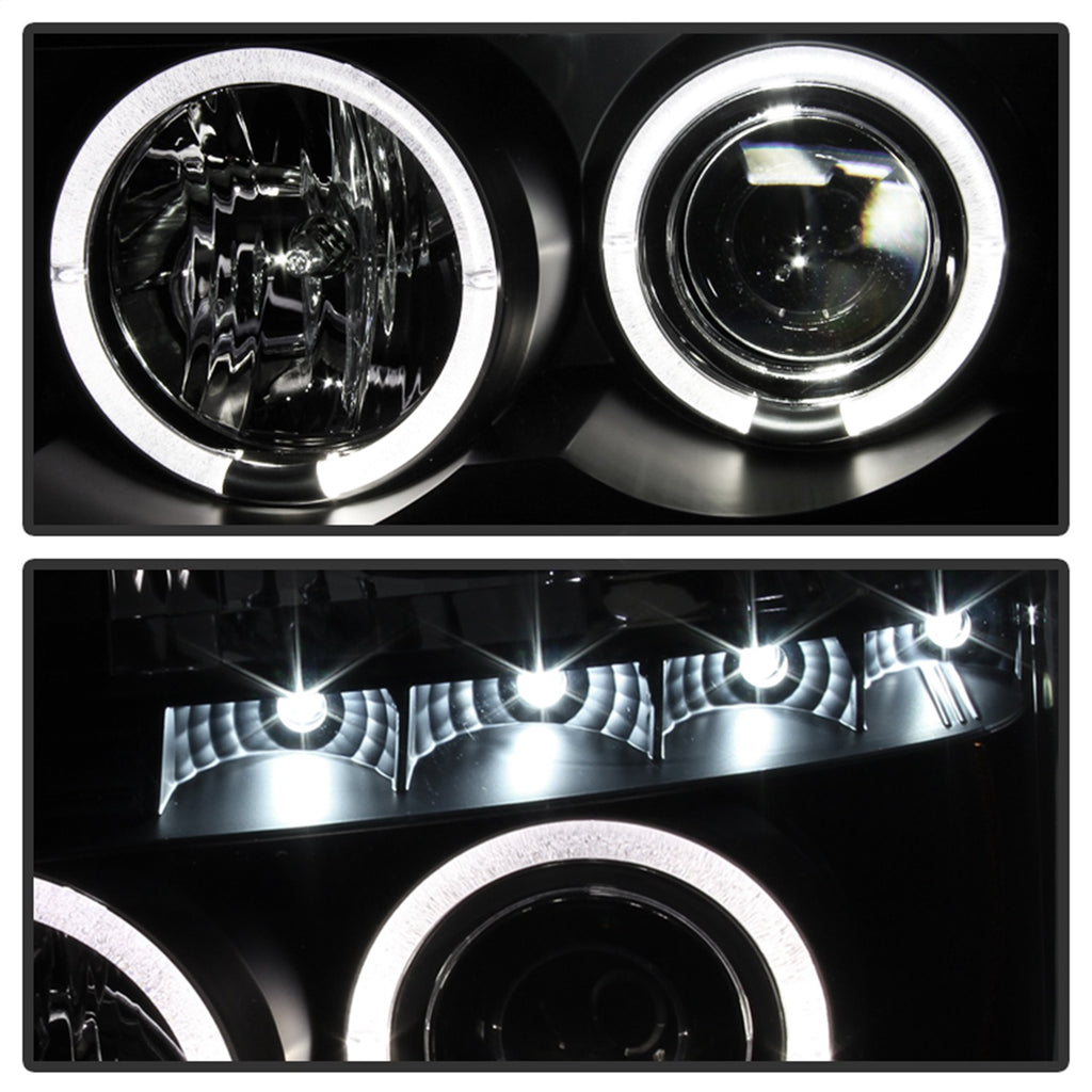 Spyder Auto 5011572 Halo LED Projector Headlights for Select Nissan Armada, Nissan Pathfinder Armada, Nissan TITAN