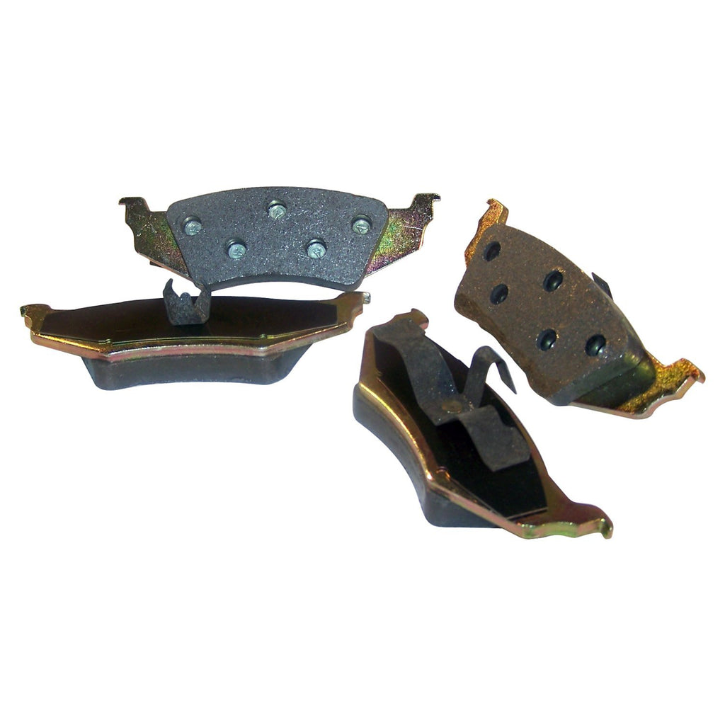 Crown Automotive Jeep Replacement 5011631TI Rear Brake Pad Set for Select 1998-2009 Dodge and Chrysler w/ Rear Disc Brakes