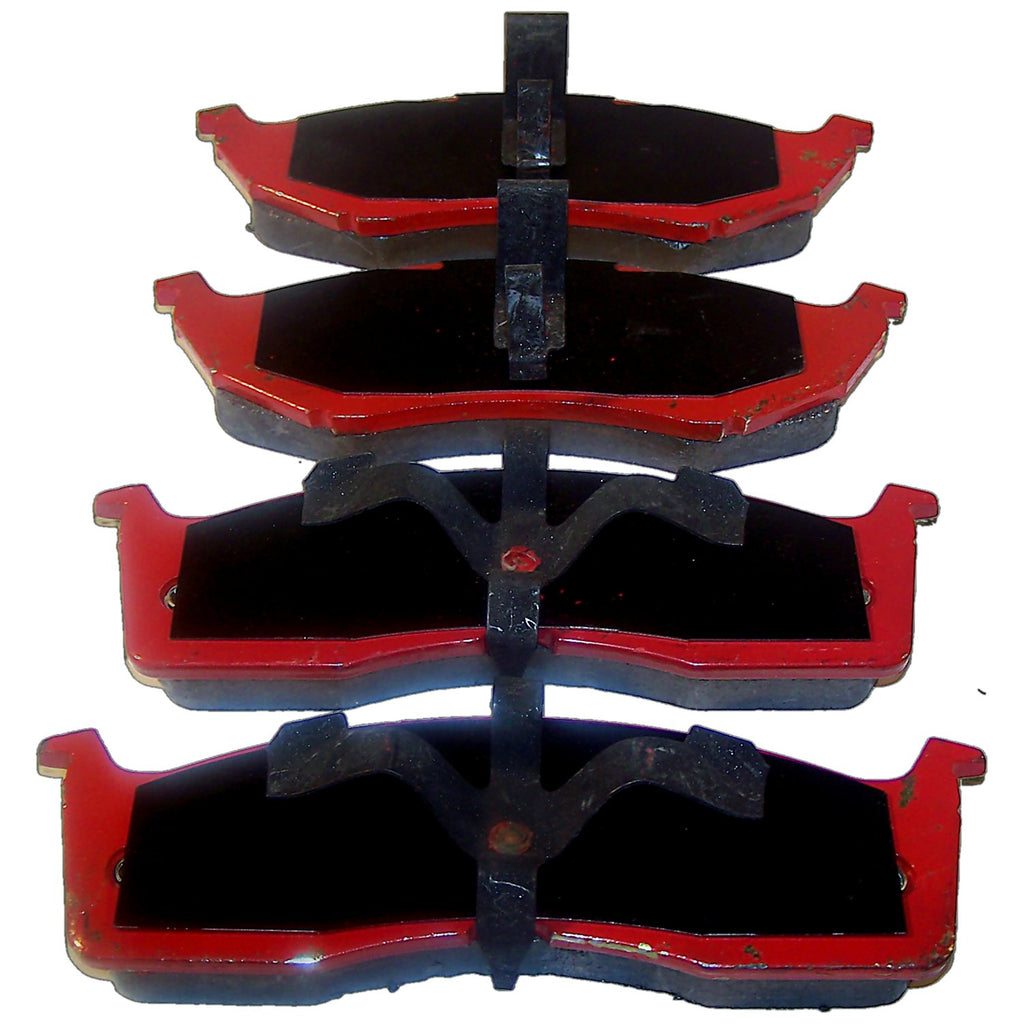 Crown Automotive Jeep Replacement 5011743TI Front Brake Pad Set for Select 1998-2004 Dodge & Chrysler w/ BR4 Brake Package