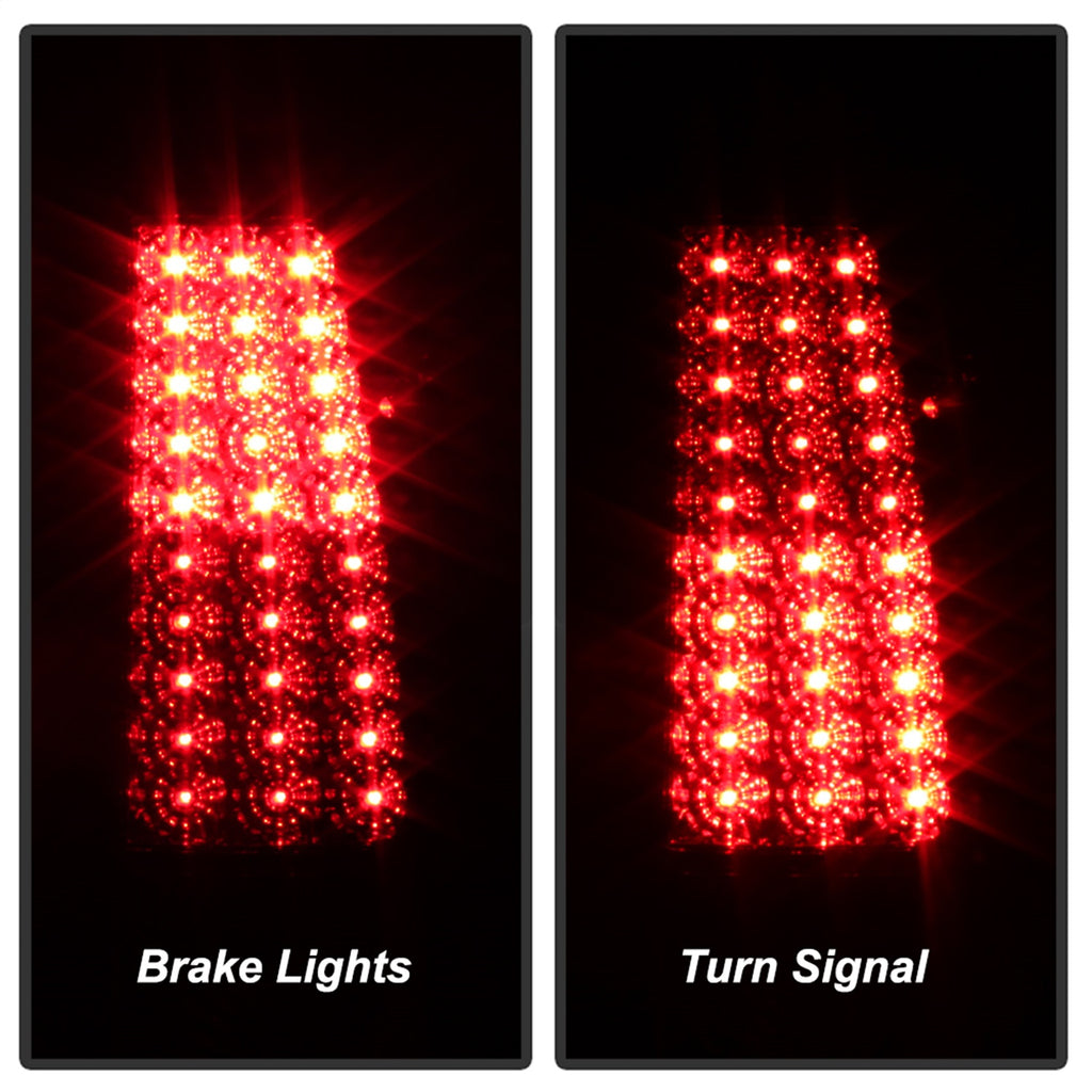 Spyder Auto 5011763 XTune LED Tail Lights for Select Chevrolet Silverado 1500, Chevrolet Silverado 2500, Chevrolet Silverado 3500, GMC Sierra 1500, GMC Sierra Classic, GMC Sierra 2500, GMC Sierra HD Classic, GMC Sierra 3500, GMC Sierra Classic