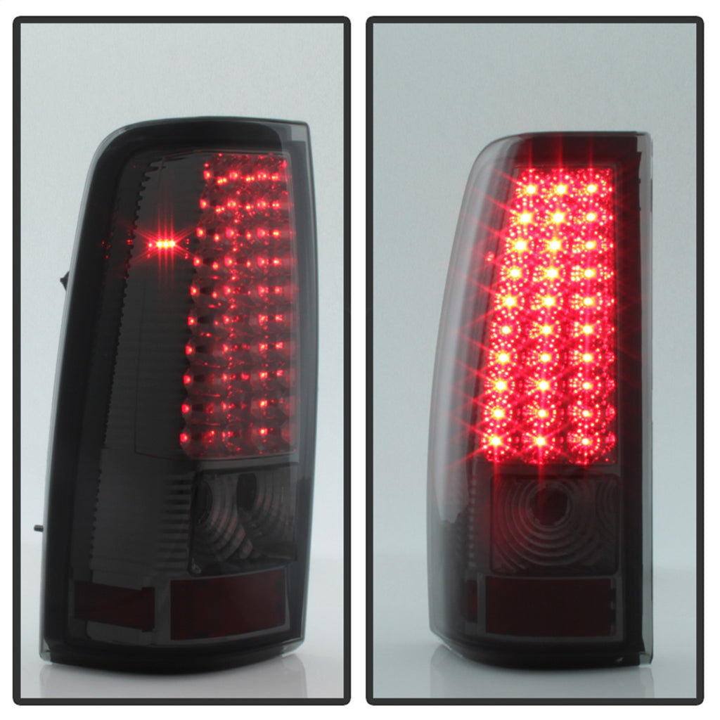 Spyder Auto 5011770 XTune LED Tail Lights for Select Chevrolet Silverado 1500, Chevrolet Silverado HD, Chevrolet Silverado 2500, Chevrolet Silverado HD, Chevrolet Silverado 3500, GMC Sierra 1500, GMC Sierra Classic, GMC Sierra HD, GMC Sierra HD Classic,