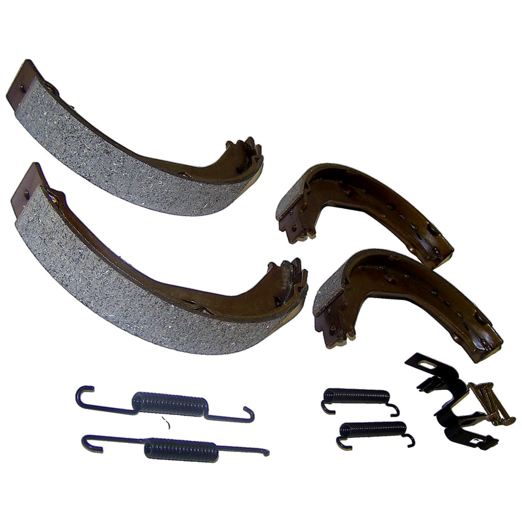 Crown Automotive Jeep Replacement 5011988AA Parking Brake Shoe Set for 1999-2004 Jeep WJ, WG Grand Cherokee for Select Jeep Grand Cherokee