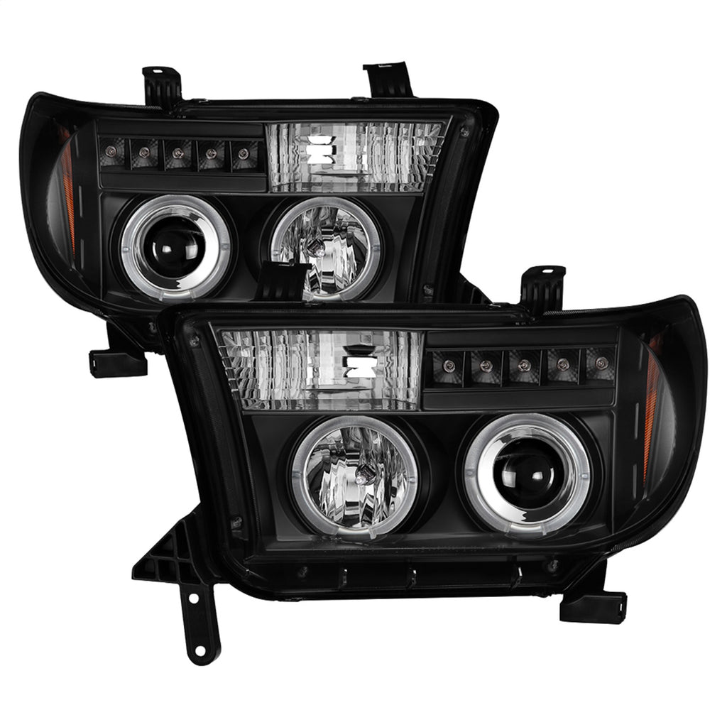 Spyder Auto 5012029 Halo Projector Headlights for Select Toyota Sequoia, Toyota Tundra