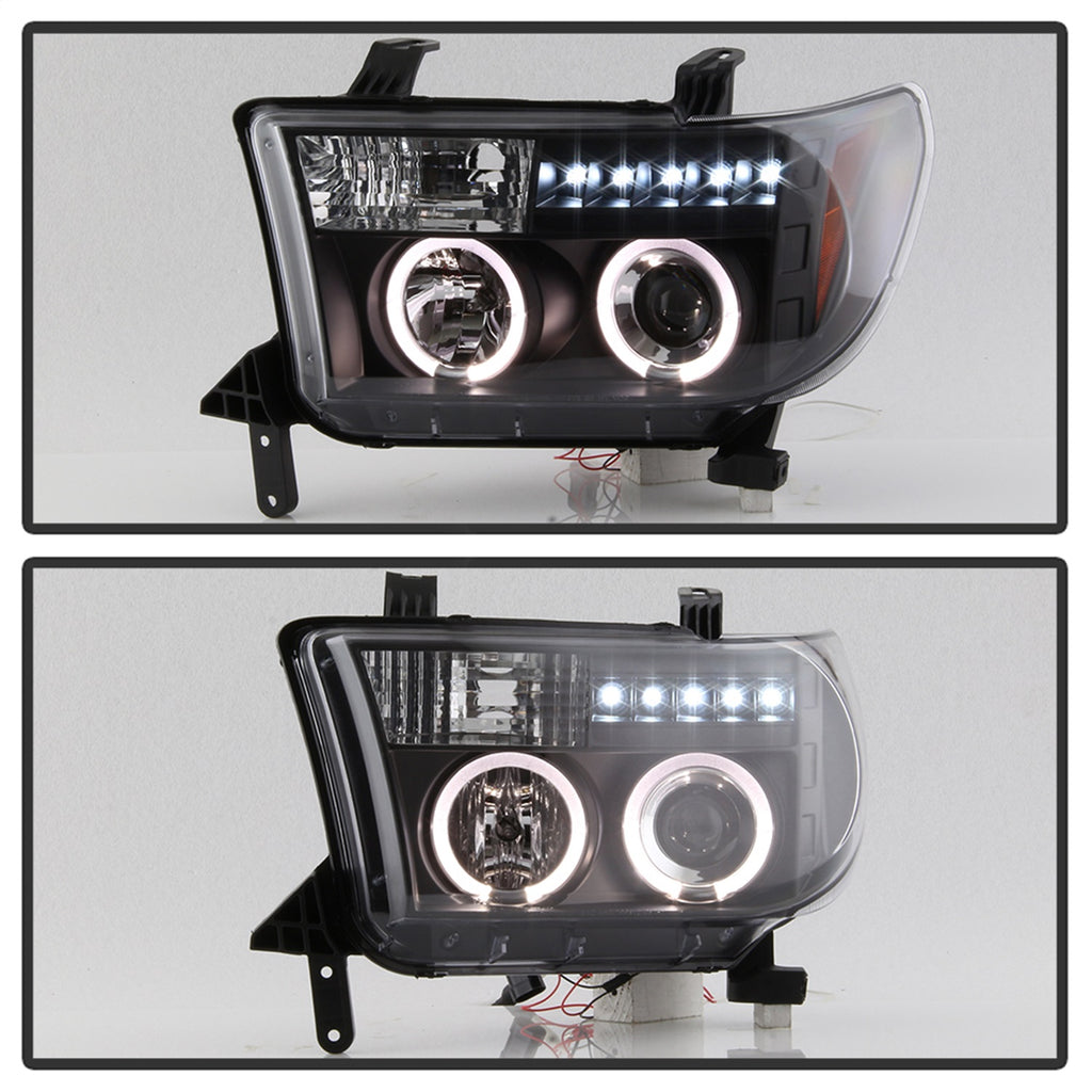 Spyder Auto 5012029 Halo Projector Headlights for Select Toyota Sequoia, Toyota Tundra