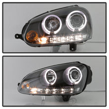 Load image into Gallery viewer, Spyder Auto 5012098 Halo LED Projector Headlights for Select Volkswagen GTI, Volkswagen Jetta, Volkswagen Rabbit