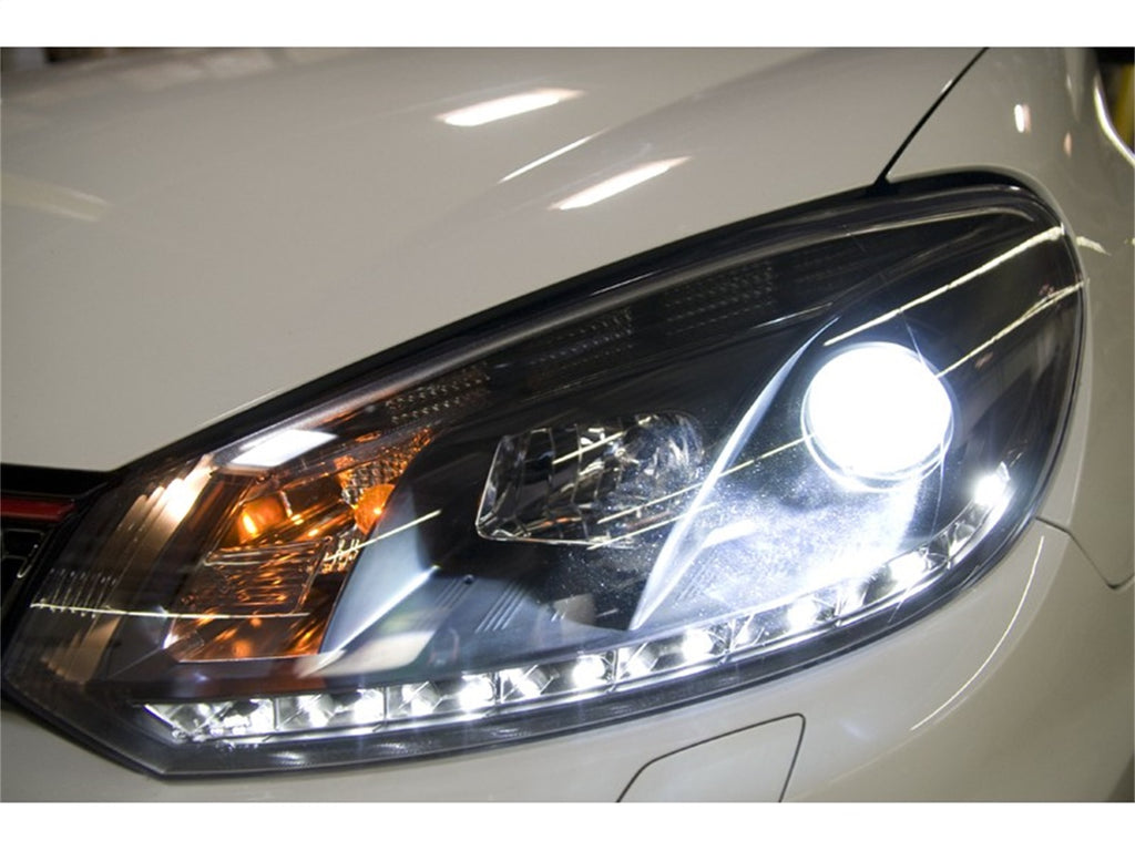 Spyder Auto 5012111 DRL Projector Headlights for Select Volkswagen GTI, Volkswagen Golf, Volkswagen Golf R