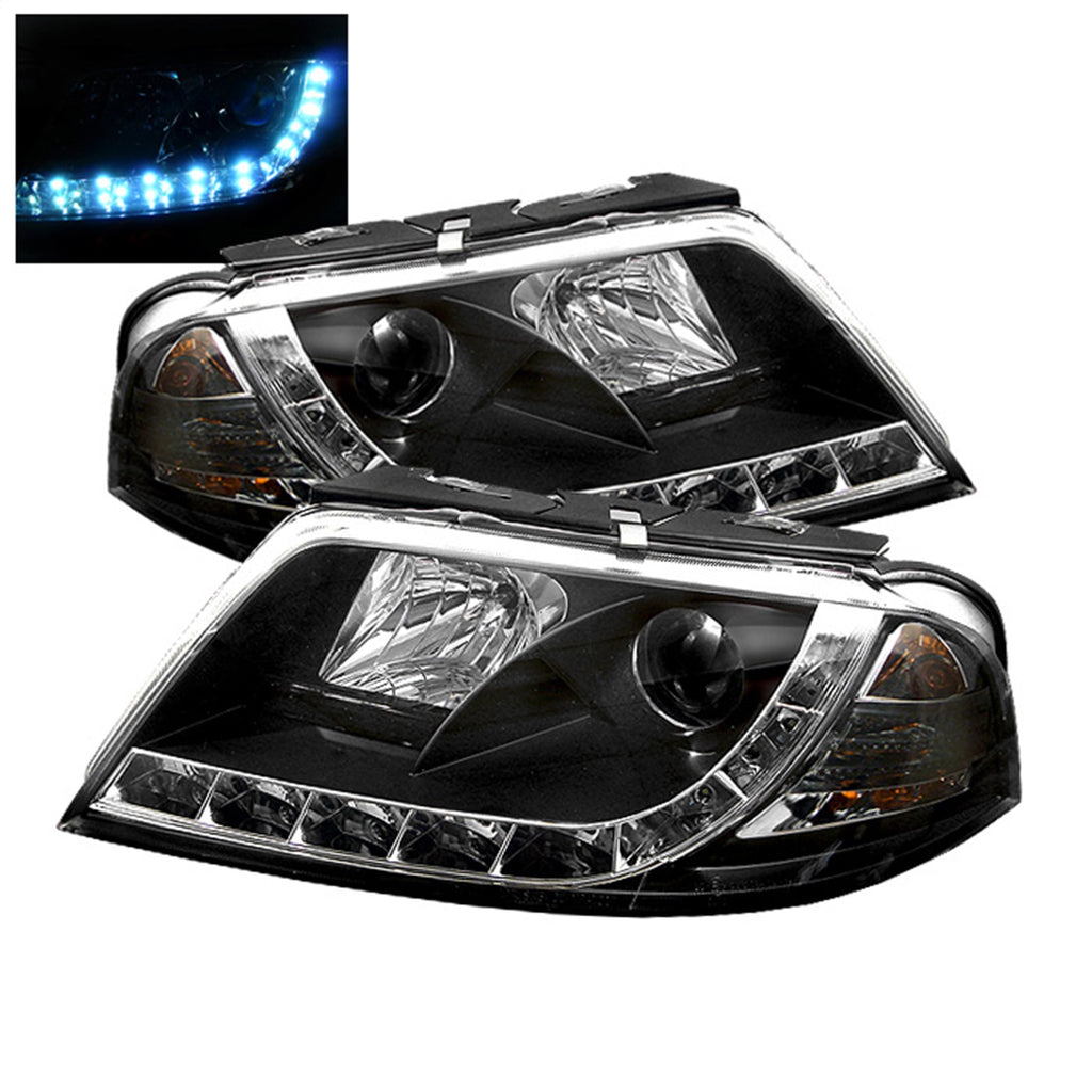 Spyder Auto 5012302 DRL LED Projector Headlights for Select Volkswagen Passat