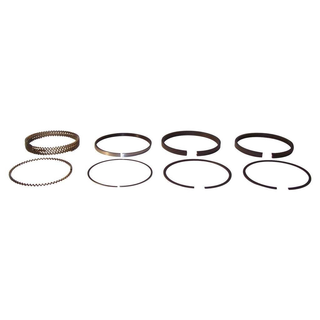 Crown Automotive Jeep Replacement 5012364AAK Standard Piston Ring (Set of 8) for Jeep 99-09 Gr. Cherokee & Commander w/ 4.7L for Select Chrysler Aspen, Dodge Dakota, Dodge Durango, Dodge Ram 1500, Dodge Ram 2500, Dodge Ram 3500, Jeep Commander, Jeep