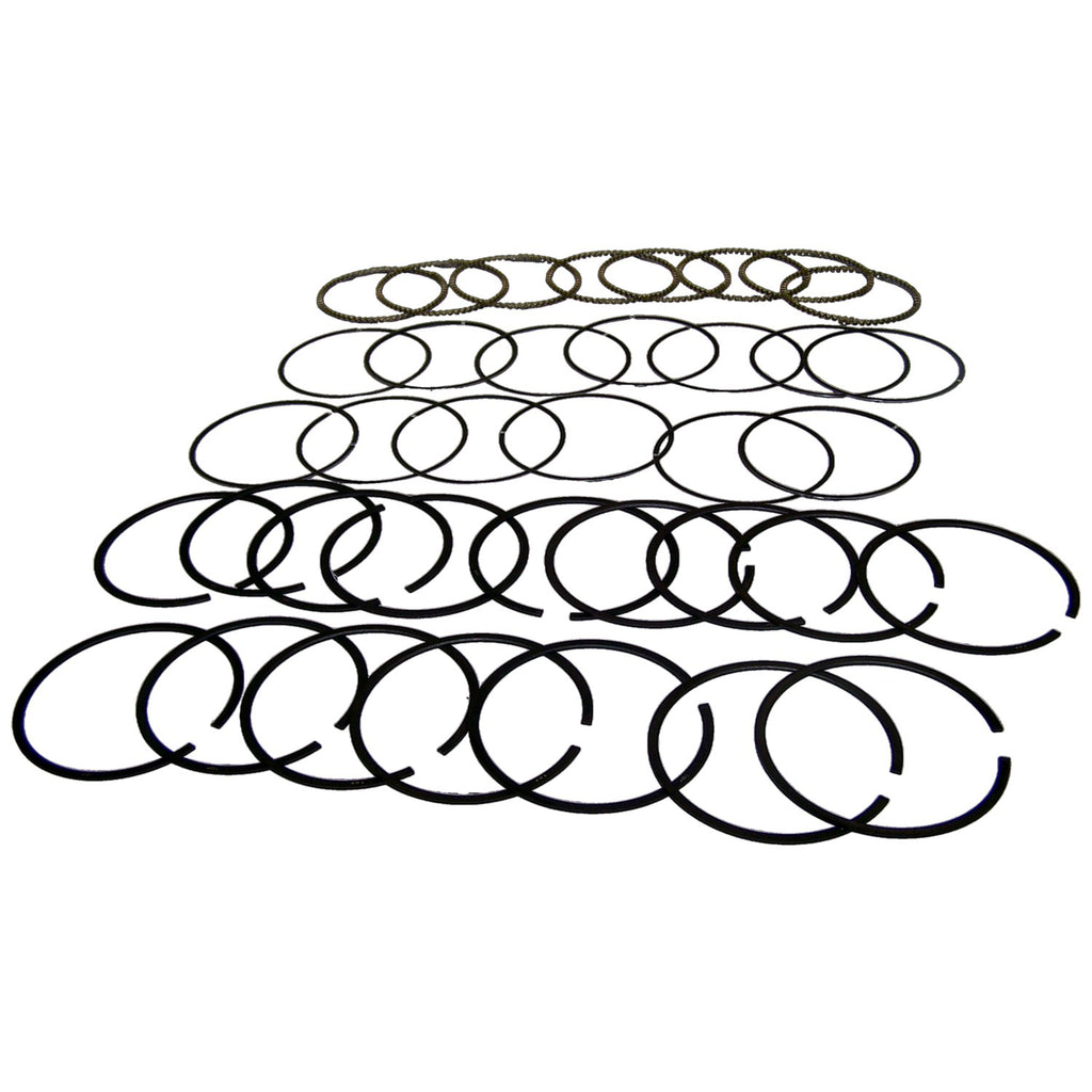 Crown Automotive Jeep Replacement 5012364AAK Standard Piston Ring (Set of 8) for Jeep 99-09 Gr. Cherokee & Commander w/ 4.7L for Select Chrysler Aspen, Dodge Dakota, Dodge Durango, Dodge Ram 1500, Dodge Ram 2500, Dodge Ram 3500, Jeep Commander, Jeep