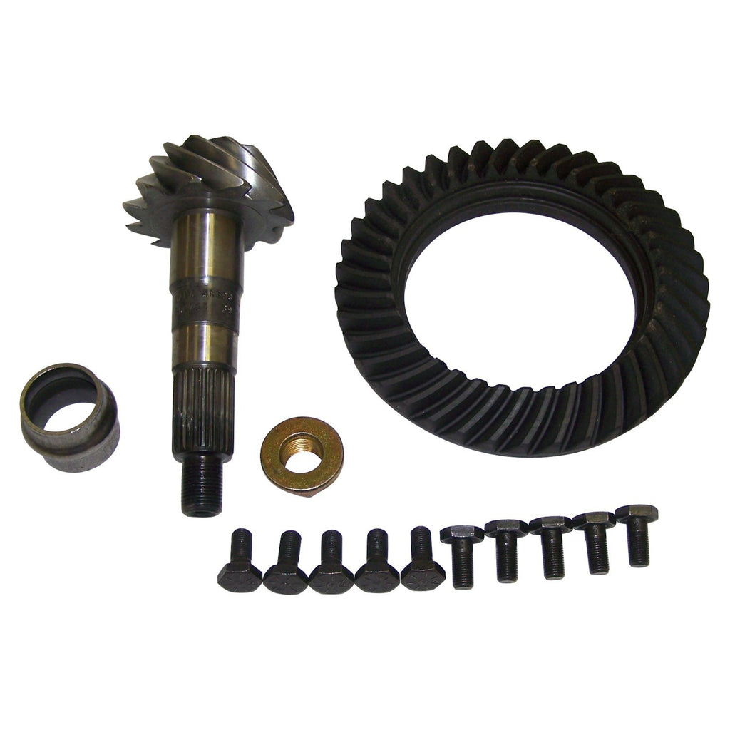 Crown Automotive Jeep Replacement 5012476AA Ring and Pinion for Various Jeep XJ, WJ, WG Models w/ D30 Front Axle, 3.55 Ratio for Select Jeep Cherokee, Jeep Grand Cherokee