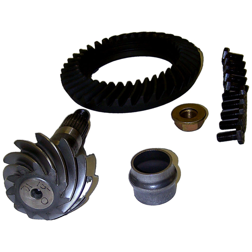 Crown Automotive Jeep Replacement 5012476AA Ring and Pinion for Various Jeep XJ, WJ, WG Models w/ D30 Front Axle, 3.55 Ratio for Select Jeep Cherokee, Jeep Grand Cherokee