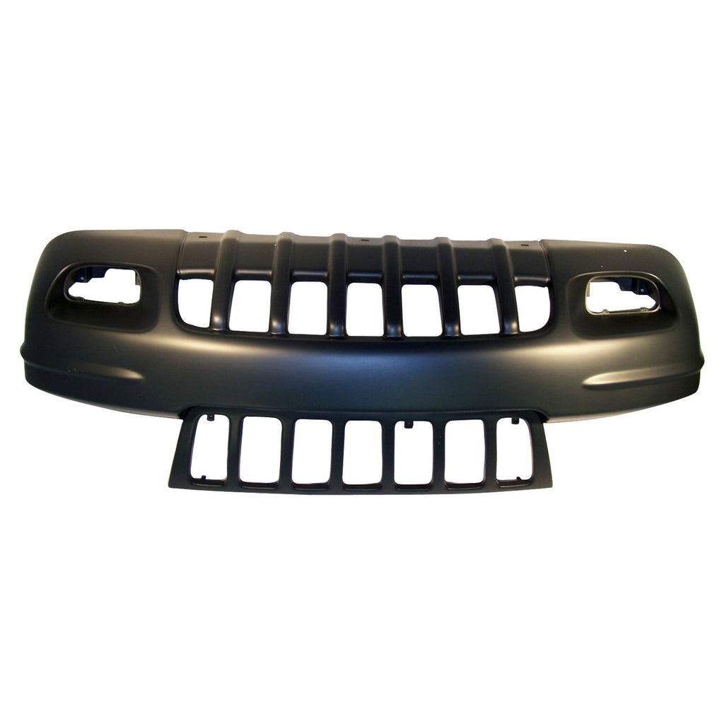 Crown Automotive Jeep Replacement 5012668AA Front Fascia for 1999-2000 Jeep WJ Grand Cherokee w/ Limited Package, Primed for Select Jeep Grand Cherokee