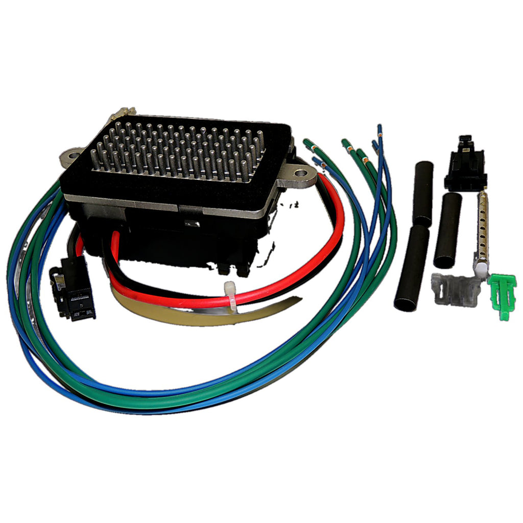 Crown Automotive Jeep Replacement 5012699K Blower Motor Resistor Kit for Select 99-04 Jeep WJ, WG Grand Cherokees