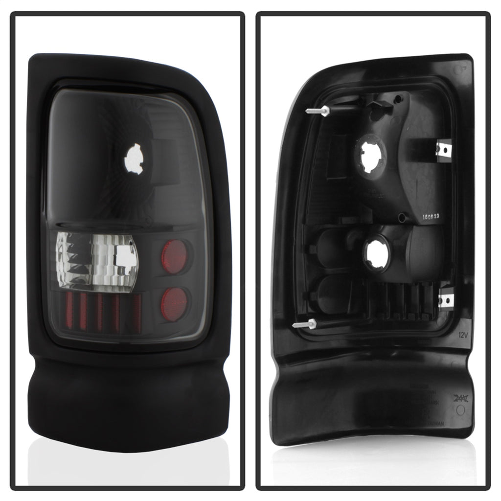 Spyder Auto 5012753 XTune Euro Style Tail Lights for Select Dodge Ram 1500, Dodge Ram 2500, Dodge Ram