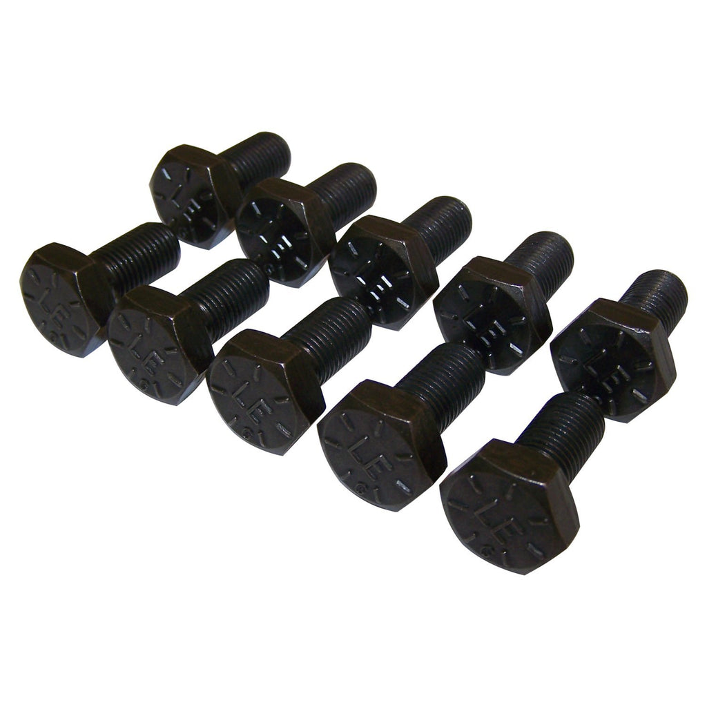 Crown Automotive Jeep Replacement 5012810AC 7/16" Ring Gear Bolt Kit (Ten Bolts) for Select Jeep JK, TJ, XJ, KJ, WJ, WG