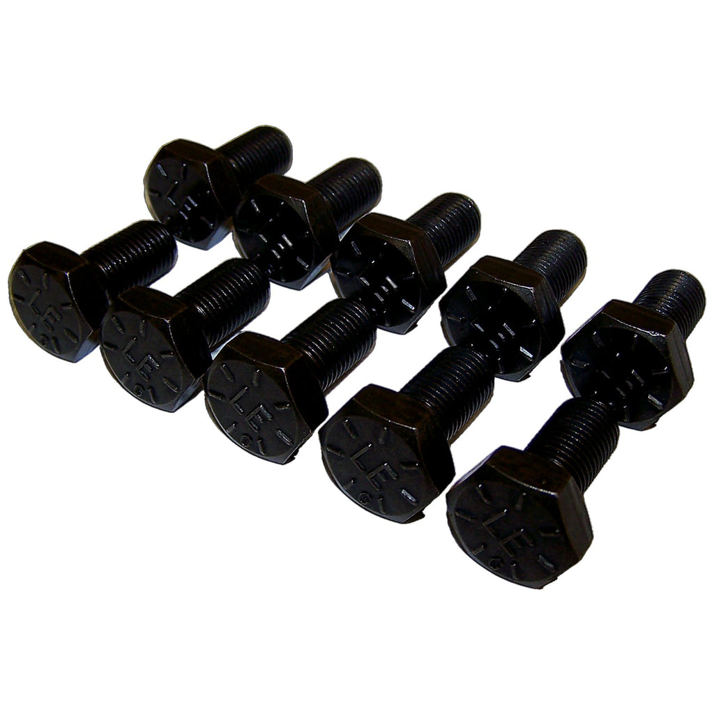 Crown Automotive Jeep Replacement 5012810AC 7/16" Ring Gear Bolt Kit (Ten Bolts) for Select Jeep JK, TJ, XJ, KJ, WJ, WG