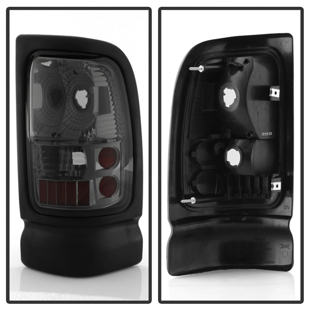 Spyder Auto 5012814 XTune Euro Style Tail Lights for Select Dodge Ram 1500, Dodge Ram 2500, Dodge Ram