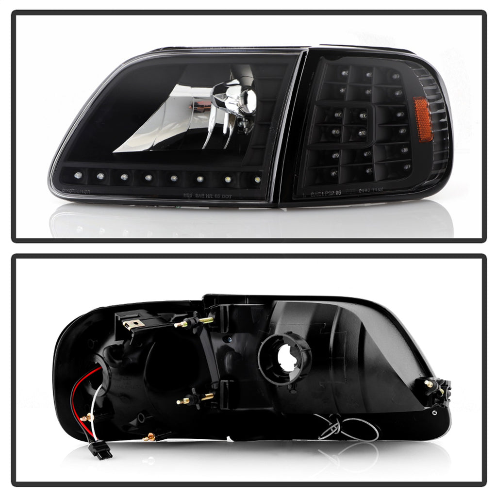 Spyder Auto 5014184 XTune Crystal Headlights for Select Ford Expedition, Ford F-150