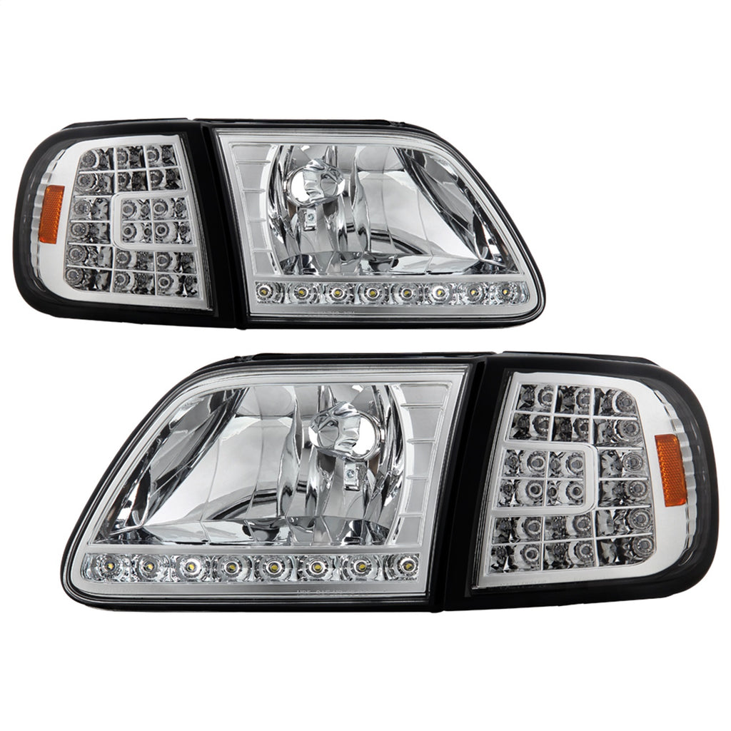 Spyder Auto 5014191 XTune Crystal Headlights for Select Ford Expedition, Ford F-150