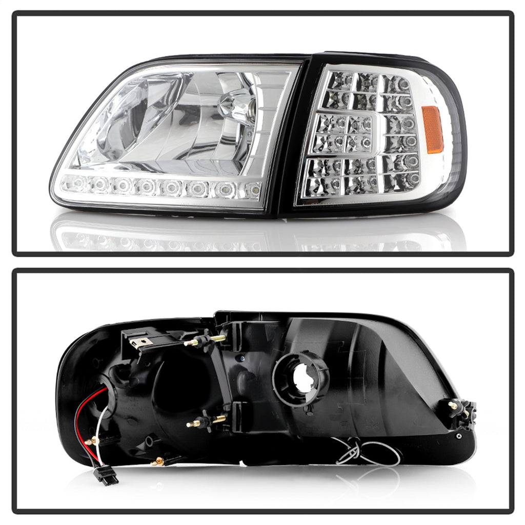 Spyder Auto 5014191 XTune Crystal Headlights for Select Ford Expedition, Ford F-150