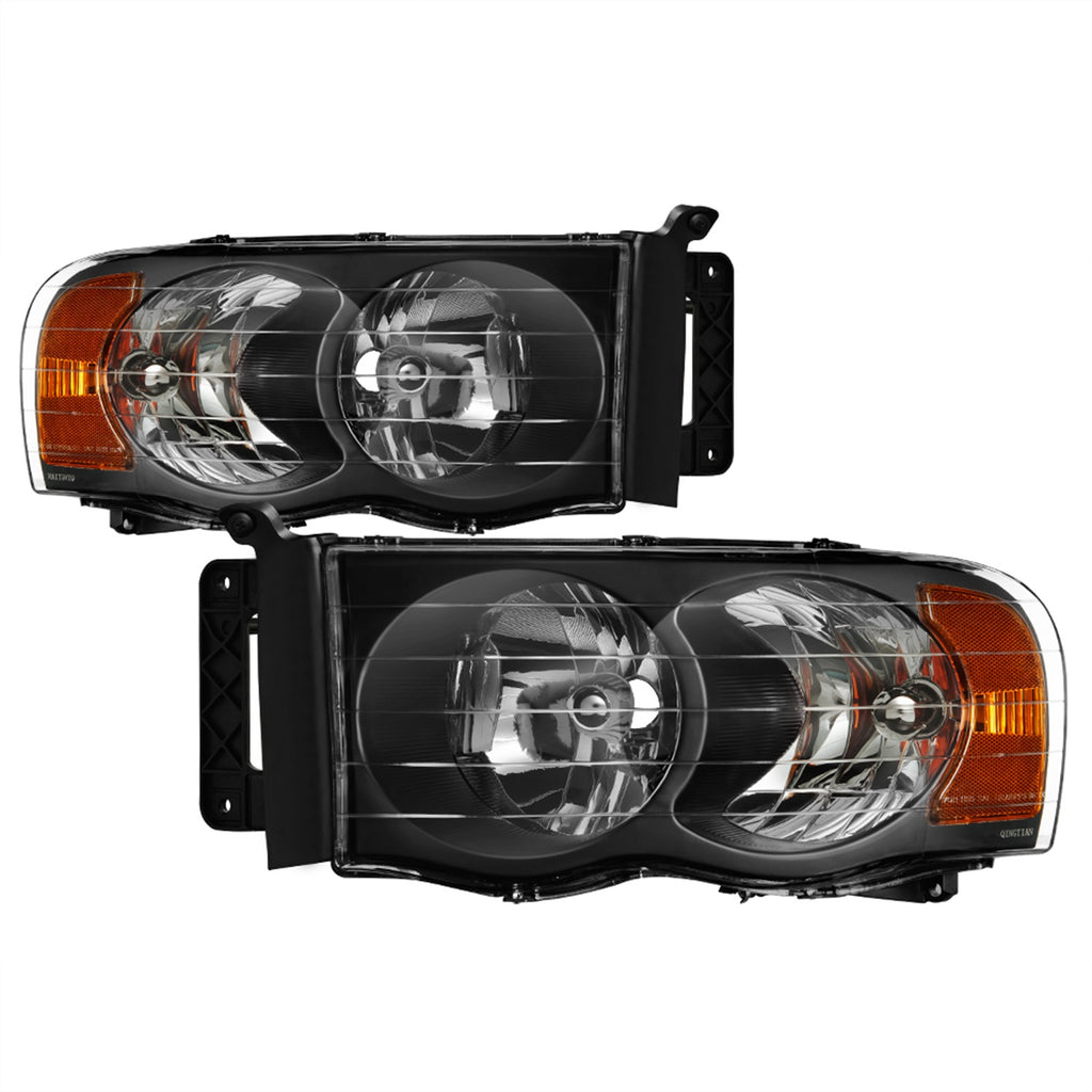 Spyder Auto 5014313 XTune Crystal Headlights for Select Dodge Ram 1500, Dodge Ram 2500, Dodge Ram