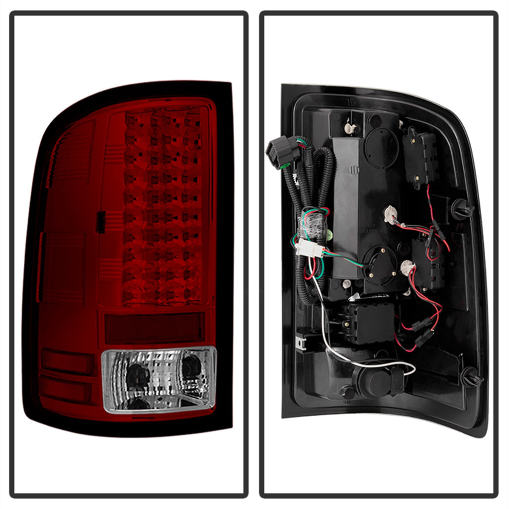 Spyder Auto 5014955 LED Tail Lights for Select GMC Sierra 1500, GMC Sierra HD, GMC Sierra HD