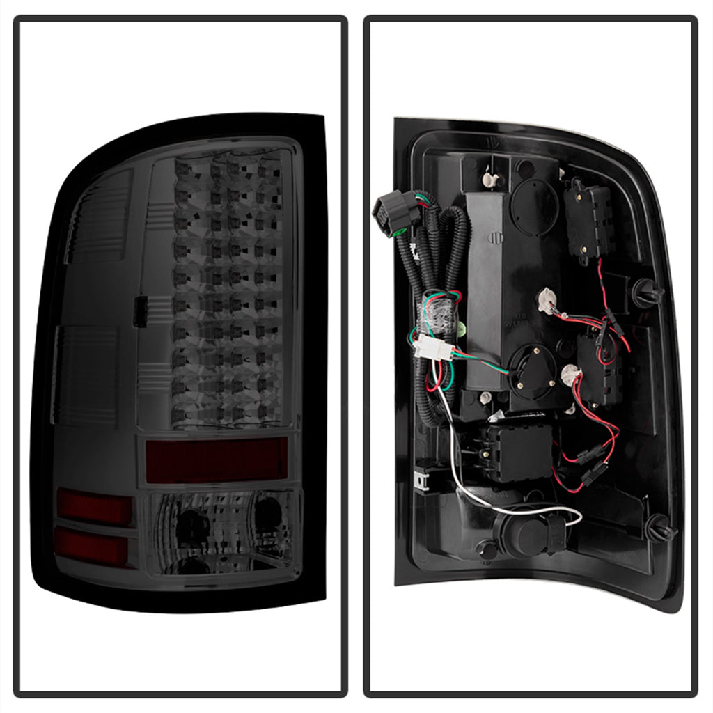 Spyder Auto 5014962 LED Tail Lights for Select GMC Sierra 1500, GMC Sierra HD, GMC Sierra HD