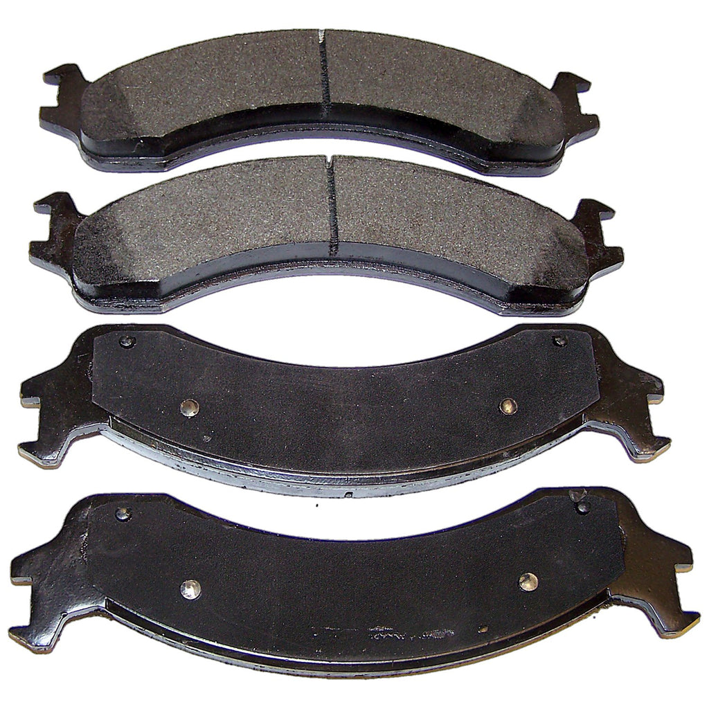 Crown Automotive Jeep Replacement 5015254AB Brake Pad Set 2000-2002 Dodge BR, BE, Ram Trucks w/ 12.85" Rotors for Select Dodge Ram 1500, Dodge Ram 2500, Dodge Ram