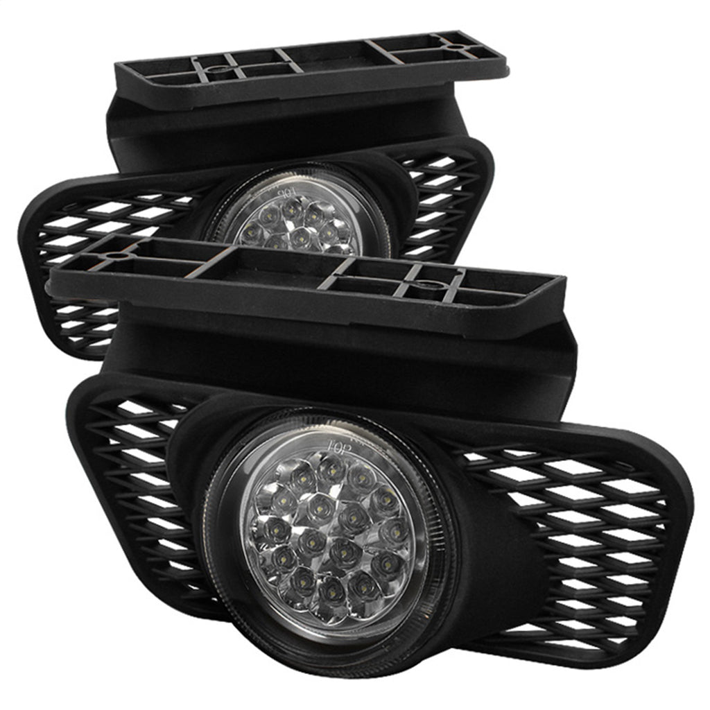 Spyder Auto 5015556 LED Fog Lights for Select Chevrolet Avalanche 1500, Chevrolet Avalanche 2500, Chevrolet Silverado 1500, Chevrolet Silverado Classic, Chevrolet Silverado HD, Chevrolet Silverado HD Classic, Chevrolet Silverado 2500, Chevrolet Silverado