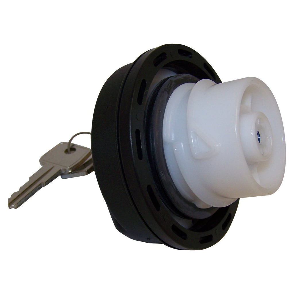 Crown Automotive Jeep Replacement 5015636AA Locking Fuel Cap for Select Jeep JK, TJ, WK, WJ, XK, KK, KJ, XJ, MJ, KL