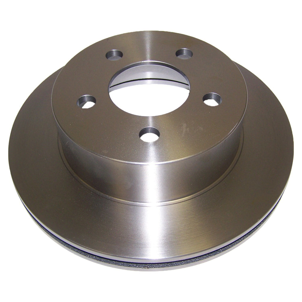 Crown Automotive Jeep Replacement 5016434AA Front Brake Rotor for 1999-2006 TJ Wrangler, XJ Cherokee w/ 1-Piece Cast Rotor for Select Jeep Cherokee, Jeep Grand Cherokee, Jeep TJ, Jeep Wrangler